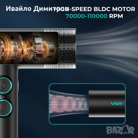 VGR Professional Barber Combo 4 в 1, снимка 5 - Машинки за подстригване - 54217037