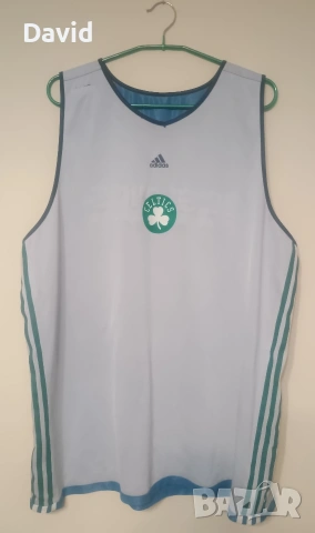 Двулицев Warm Up потник Boston Celtics, снимка 2 - Баскетбол - 54729799