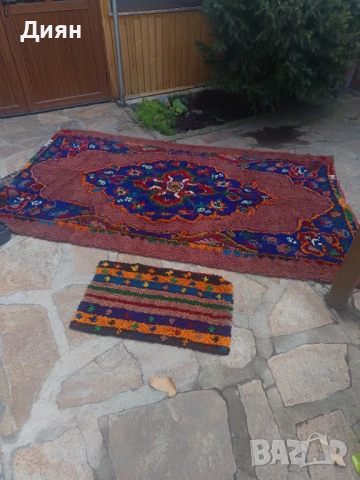 Ръчно тъкан килим на стан 160/270