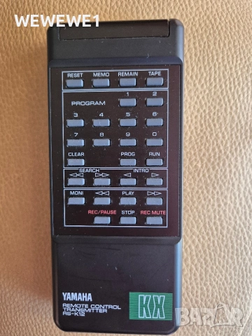 Yamaha RS-K12 Remote Control Model KX-1200