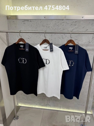 Най-високо качество мъжки тениски Dior, снимка 5 - Тениски - 54585329