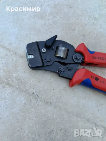 Кримпващи клещи "KNIPEX", снимка 2 - Клещи - 55627475
