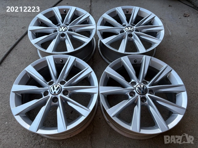 4 броя алуминиеви джанти за Volkswagen Tiguan 17, снимка 2 - Гуми и джанти - 54428615