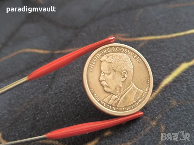 Монета - САЩ - 1 долар (Теодор Рузвелт) UNC | 2013г.