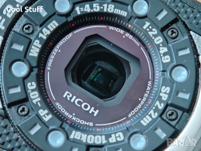 Удароустойчив компактен фотоапарат Ricoh WG-5 GPS, снимка 4 - Фотоапарати - 54338747
