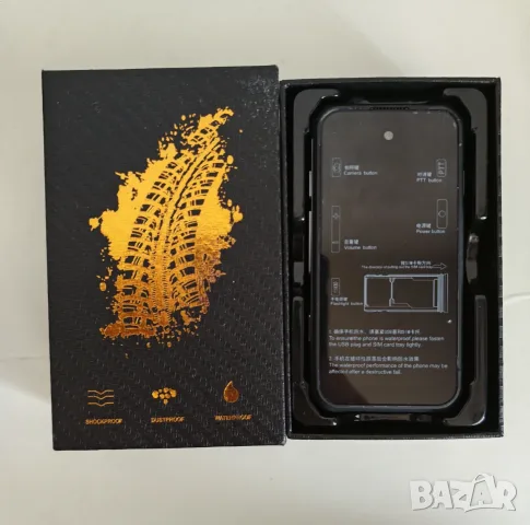 MaxO 4G Mini Rugged Cell Phone IP68 Waterproof 3.88" 6GB 128GB Android 12 Unlocked Smartphone, снимка 3 - Телефони с две сим карти - 55652635