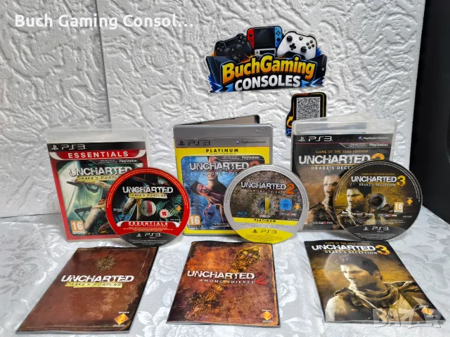 Uncharted 1,2,3 Collection / Playstation 3