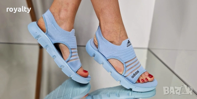 Adidas Нови Сини Дамски Сандали Адидас 