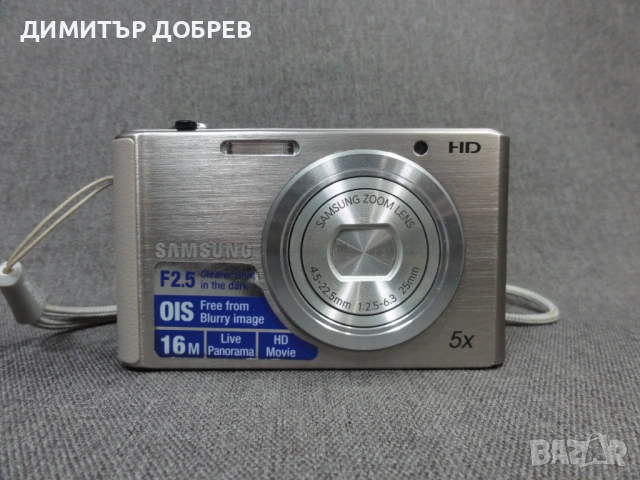 ЦИФРОВ ФОТОАПАРАТ SAMSUNG ST77 16MP CCD DIGITAL CAMERA Y2K, снимка 2 - Фотоапарати - 54834799