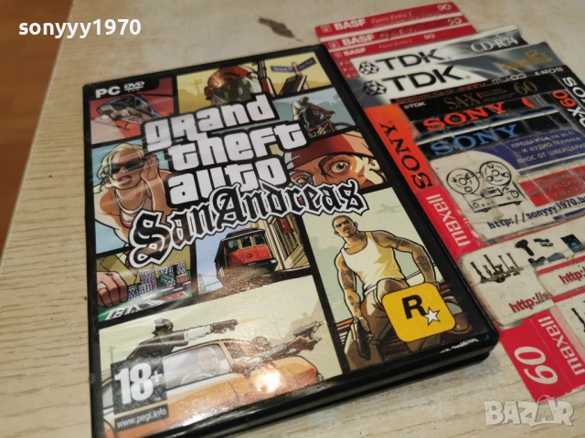 GTA SAN ANDREAS PC GAME 0405261946H1E3R, снимка 9 - Игри за PC - 54414438