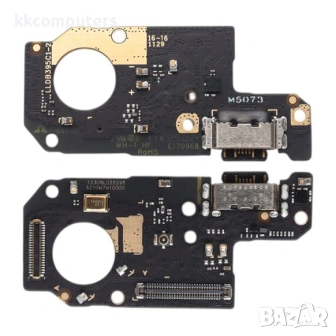 Конектор зареждане за XIAOMI Redmi Note 12 (4G) на платка с микрофон и компоненти Original