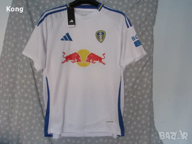 винтидж фланелка Adidas Лийдс Leeds Gruev футболна тениска Red bull Vodafone камуфлажен потник  , снимка 10 - Футбол - 55338679