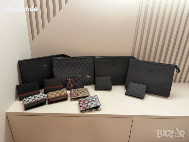 ♣️Нови Модели #МъжкиКлъч и #МъжкиПортфел 👇👇👇Gucci Boss Dior Armani Philip Plein