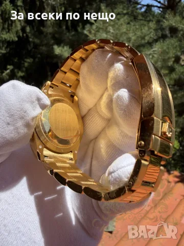 Rolex Daytona Gold Мъжки Часовник С Бял Циферблат Код Chronolux44, снимка 7 - Мъжки - 55645376