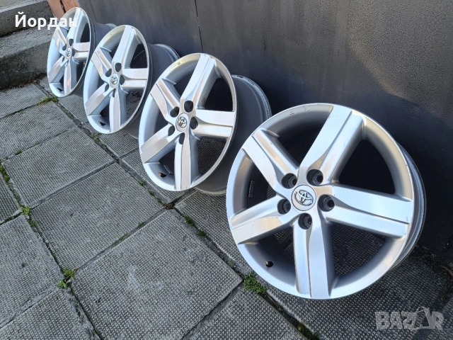 ОРИГИНАЛНИ джанти 17 ' цола 5x114,3 Toyota Auris / Тойота Аурис 7J ET50, снимка 4 - Гуми и джанти - 54793436