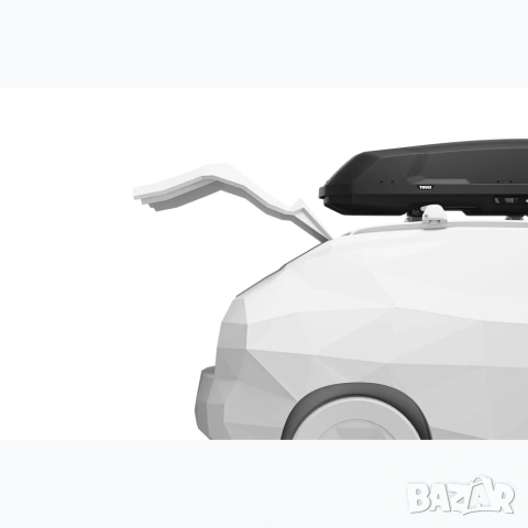 Автобокс багажник THULE Force 3 M 400L Черен мат, снимка 11 - Аксесоари и консумативи - 55011390