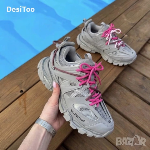 Balenciaga Track – Grey , снимка 2 - Маратонки - 54305782