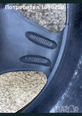 Джанти 17 AMG спорт пакет, снимка 3 - Гуми и джанти - 54834710