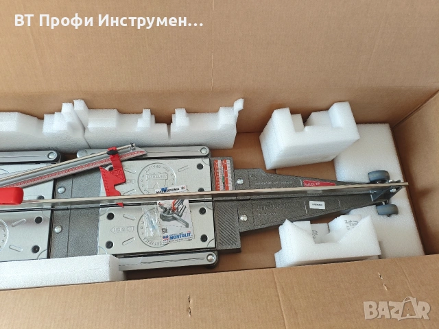 НОВО - Montolit Masterpiuma 131P5 - Машина за рязане на плочки 131 см, снимка 2 - Други инструменти - 54884621