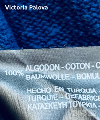 Тъмносиня плетена рокля -пуловер ZARA KNIT, размер S, снимка 8 - Рокли - 55441532
