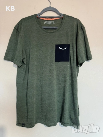 Salewa Pocket Merino T-Shirt.