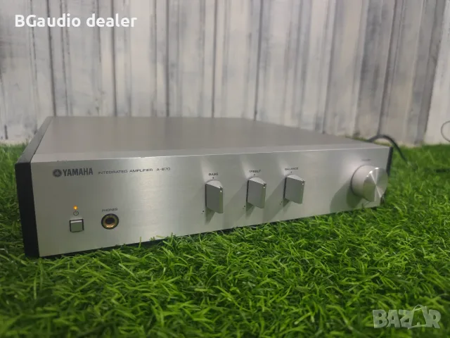 Yamaha A-670 Интегриран усилвател , снимка 2 - Ресийвъри, усилватели, смесителни пултове - 55607143