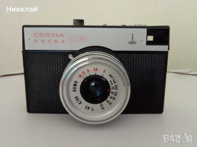 Руски ретро фотоапарат ”Смена 8М”, снимка 2 - Антикварни и старинни предмети - 55582152
