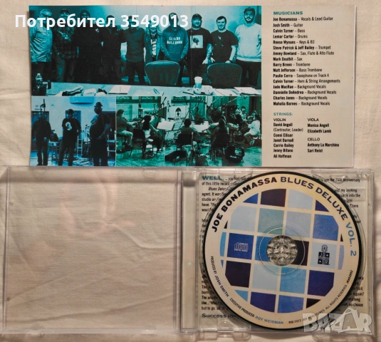 cd / цд дискове - нови - Joe Bonamassa, снимка 5 - CD дискове - 52956328