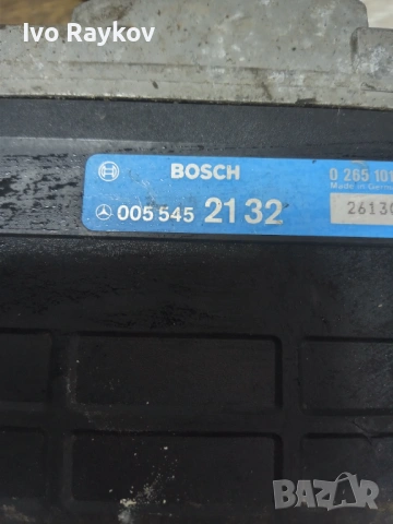 Компютър ABS Mercedes 190 W201 1990г. 0055452132 0265101018 , снимка 4 - Части - 54527635