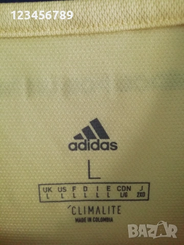 Колумбия оригинална тениска фланелка Adidas екип Colombia , снимка 6 - Тениски - 52204773