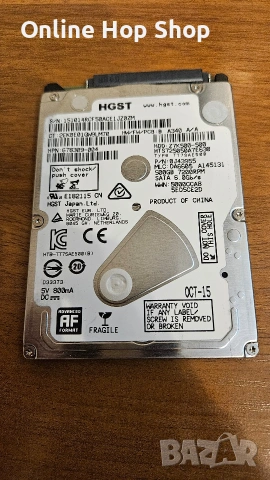 2,5 inch Hdd for Laptop - Хард дискове за Лаптопи, снимка 12 - Твърди дискове - 54635488