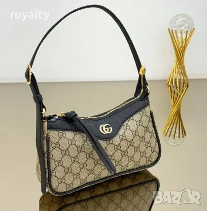 Gucci Нова Дамска Кожена Чанта Гучи Различни Цветове , снимка 7 - Чанти - 55340410
