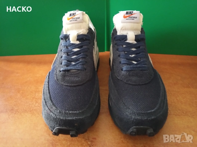 Nike x Sacai x Fragment Design LD Waffle Номер 42 Стелка 26.5 см. 100% Оригинални Внос от Англия, снимка 3 - Маратонки - 54868405