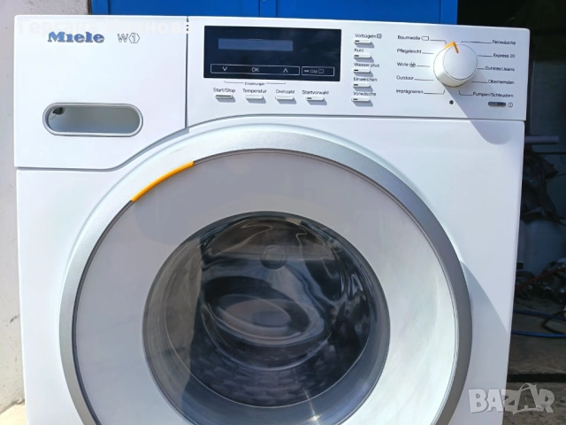 Пералня Miele W1 внос от Германия 8 кг, снимка 4 - Перални - 54033551