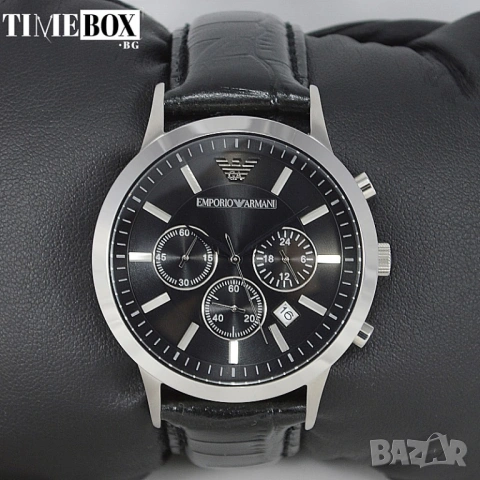 Emporio Armani AR2447 Renato Chronograph, снимка 6 - Мъжки - 47393529