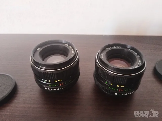  Обективи HELIOS, и  преходник на М42-NEXT за Sony E, снимка 8 - Обективи и филтри - 54728958