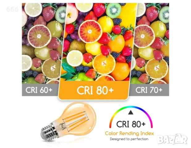 6 броя LED крушка Aigostar E27 Vintage 35 W 2200к, снимка 4 - Друга електроника - 54633689