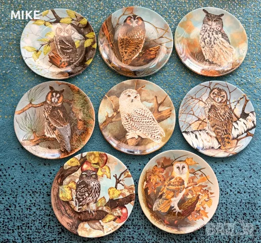 Декоративни порцеланови чинии Coalport