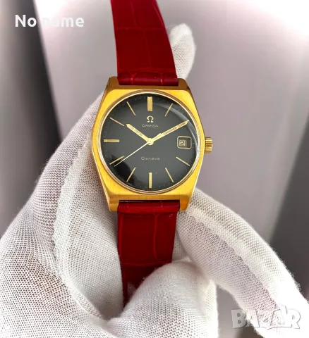 Omega Genève Black Dial Рядък Механичен / Мъжки часовник