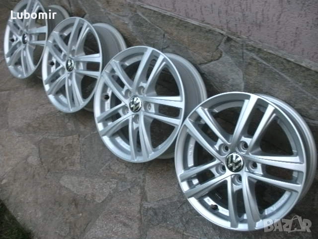 14 цола 5 х 100 мм 4 бр лети джанти - VW,Audi,Seat,Skoda..., снимка 2 - Гуми и джанти - 54662893