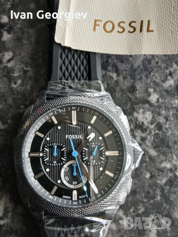 Нов кварцов часовник FOSSIL Machine FS6099, снимка 3 - Мъжки - 54012416