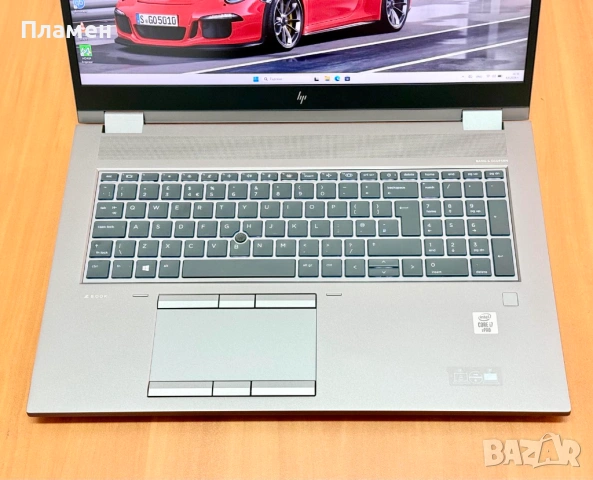 Core i7-10850H / 32GB RAM / RTX 3000 - 6GB / 512 SSD / HP ZBook Fury 17 G7 / 17.3 FHD IPS, снимка 5 - Лаптопи за работа - 54805875