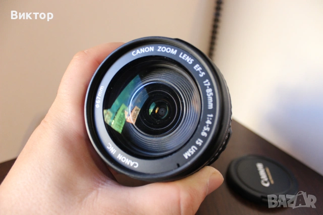 Canon EF-S 17-85mm f/4-5.6 за части, снимка 3 - Обективи и филтри - 54100702