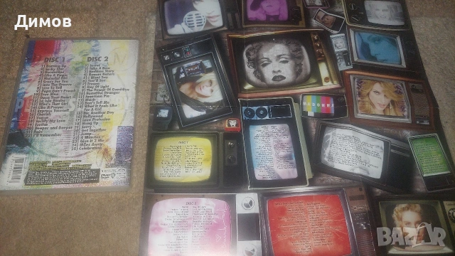Мадона (два диска и мини плакат), снимка 3 - DVD дискове - 54206855