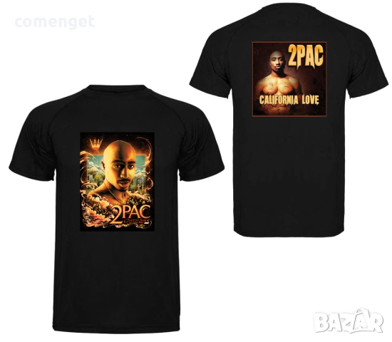 МОДЕЛ 2026! 2PAC SHAKUR THUG LIFE & PRAY мъжки тениски! Или поръчай с ТВОЯ идея!