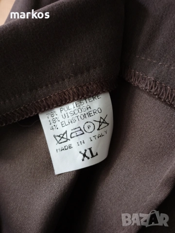  Дамска велурена пола тип "молив" - размер XL (Made in Italy), снимка 7 - Спортни екипи - 55162735