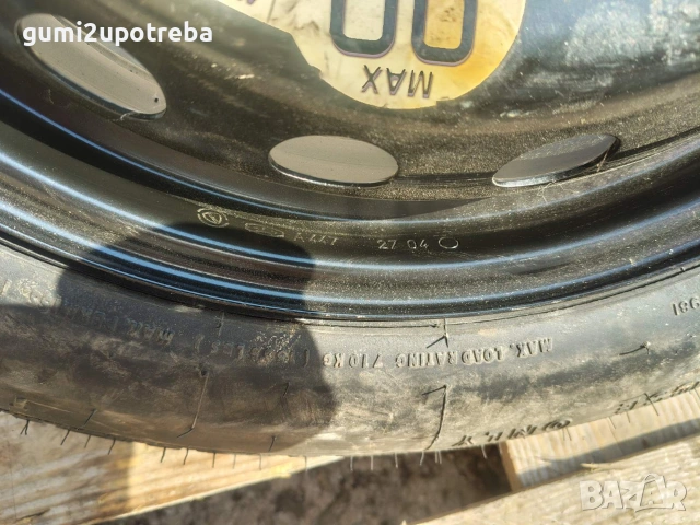 125/90/15 Резервна Джанта Патерица 4х98 FIAT Stilo ALFAROMEO 4J et35, снимка 5 - Гуми и джанти - 55155517