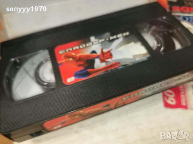 СПАЙДЪР-МЕН ORIGINAL VHS TAPE 1705261006L1, снимка 2 - Други жанрове - 54579217