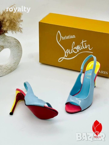 Christian Louboutin Дамски Обувки на Ток и Чанта Различни Цветове , снимка 5 - Дамски обувки на ток - 55093968
