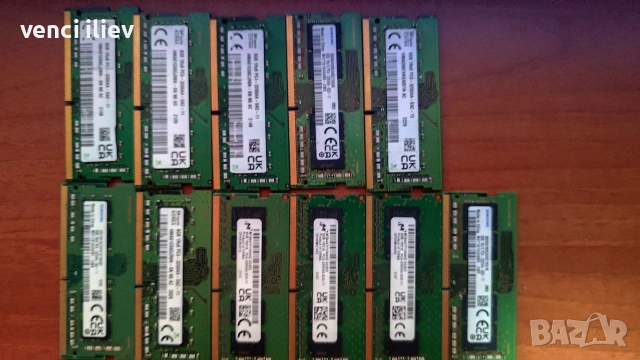 много бройки ddr4 sodimm 8gb 3200 mhz, снимка 2 - RAM памет - 54599456